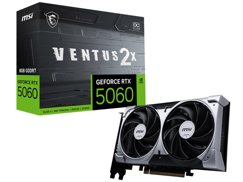 MSI RTX 5060 VENTUS 2X OC 正面
